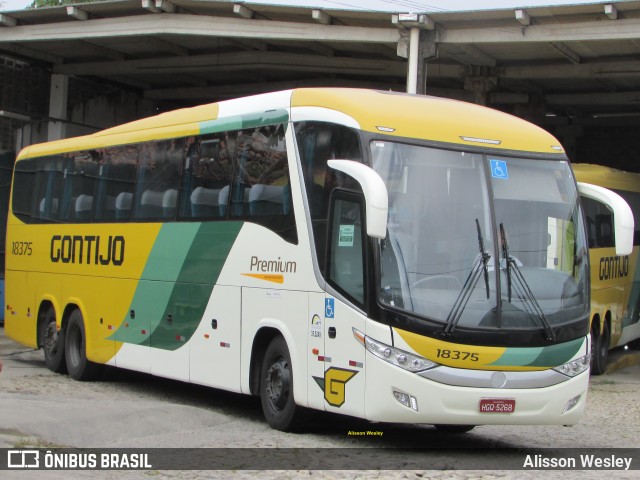 Empresa Gontijo de Transportes 18375 na cidade de Fortaleza, Ceará, Brasil, por Alisson Wesley. ID da foto: 11257481.