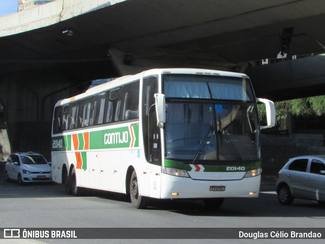 Empresa Gontijo de Transportes 20140 na cidade de Belo Horizonte, Minas Gerais, Brasil, por Douglas Célio Brandao. ID da foto: 11258589.