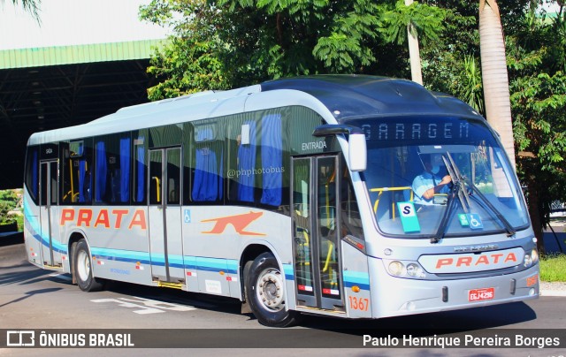 Expresso de Prata 1367 na cidade de Bauru, São Paulo, Brasil, por Paulo Henrique Pereira Borges. ID da foto: 11258194.