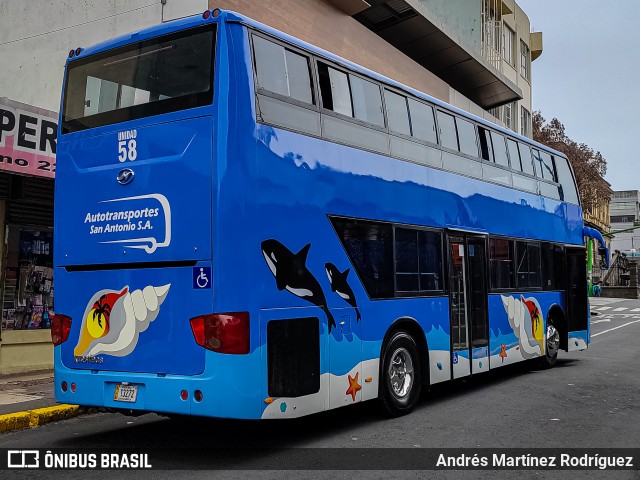 Autotransportes San Antonio 58 na cidade de Catedral, San José, San José, Costa Rica, por Andrés Martínez Rodríguez. ID da foto: 11258353.