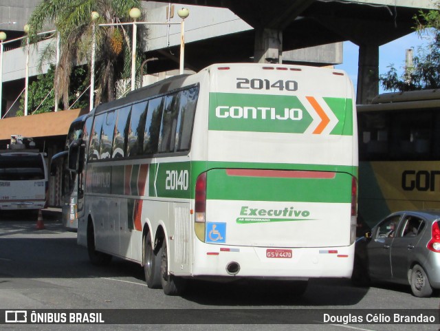 Empresa Gontijo de Transportes 20140 na cidade de Belo Horizonte, Minas Gerais, Brasil, por Douglas Célio Brandao. ID da foto: 11258595.