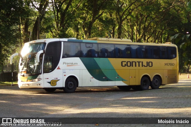 Empresa Gontijo de Transportes 14780 na cidade de Cubatão, São Paulo, Brasil, por Moiséis Inácio. ID da foto: 11259569.