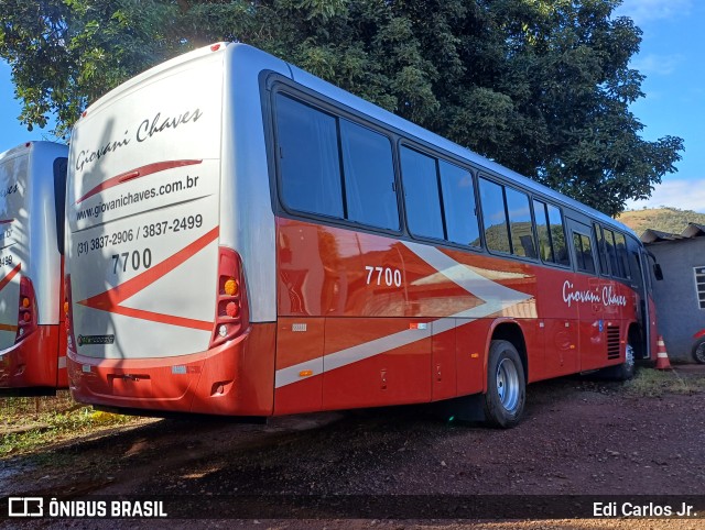 Giovani Chaves Turismo 7700 na cidade de Barão de Cocais, Minas Gerais, Brasil, por Edi Carlos Jr.. ID da foto: 11262564.