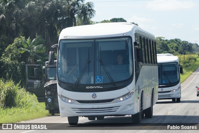 Ônibus Particulares  na cidade de Santa Maria do Pará, Pará, Brasil, por Fabio Soares. Número da foto: #11261193.