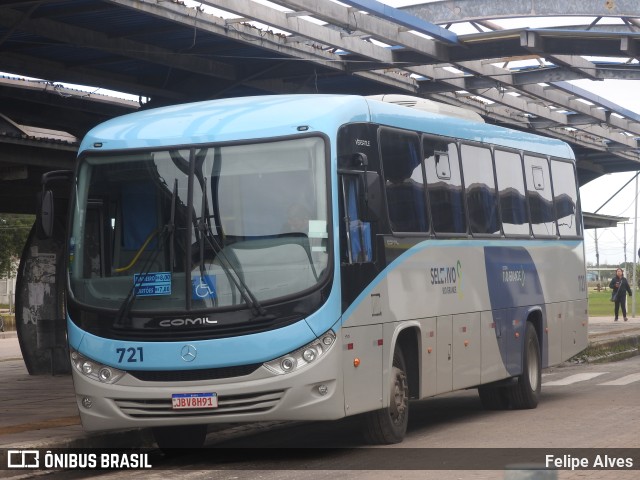 TransPessoal Transportes 721 na cidade de Rio Grande, Rio Grande do Sul, Brasil, por Felipe Alves. ID da foto: 11262327.