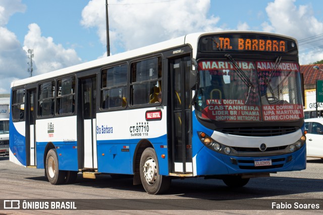 ViaBus Transportes CT-97710 na cidade de Ananindeua, Pará, Brasil, por Fabio Soares. Número da foto: #11260979.