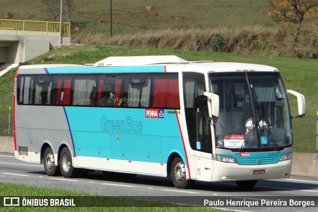 Empresa de Ônibus Nossa Senhora da Penha 33609 na cidade de Aparecida, São Paulo, Brasil, por Paulo Henrique Pereira Borges. Número da foto: #11262037.