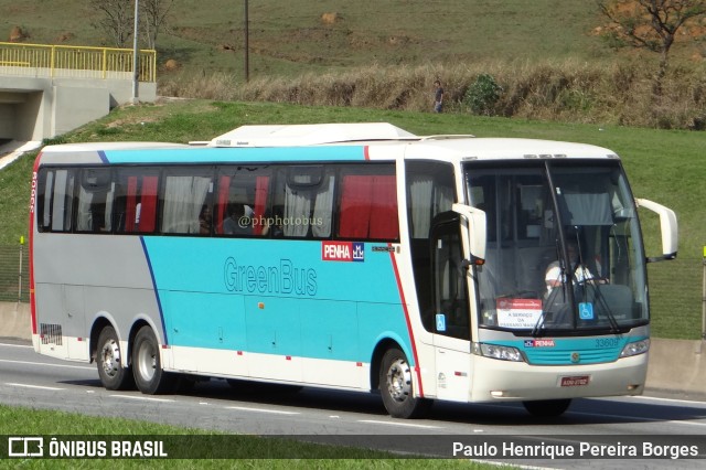 Empresa de Ônibus Nossa Senhora da Penha 33609 na cidade de Aparecida, São Paulo, Brasil, por Paulo Henrique Pereira Borges. ID da foto: 11262037.