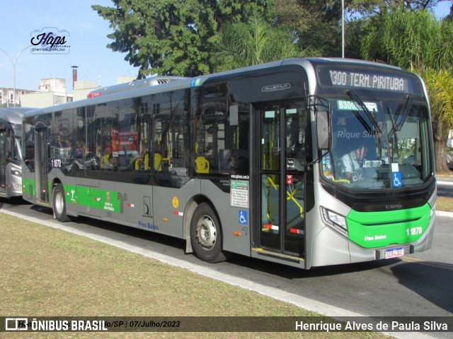 Viação Santa Brígida 1 1870 na cidade de São Paulo, São Paulo, Brasil, por Henrique Alves de Paula Silva. Número da foto: #11261258.