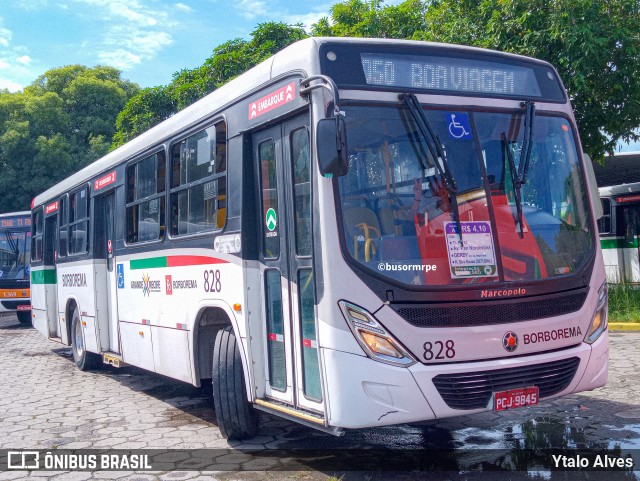 Borborema Imperial Transportes 828 na cidade de Olinda, Pernambuco, Brasil, por Ytalo Alves. ID da foto: 11262880.