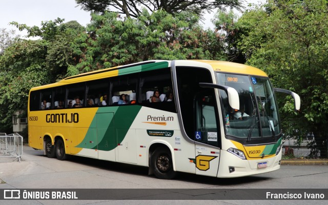Empresa Gontijo de Transportes 15030 na cidade de São Paulo, São Paulo, Brasil, por Francisco Ivano. Número da foto: #11261677.
