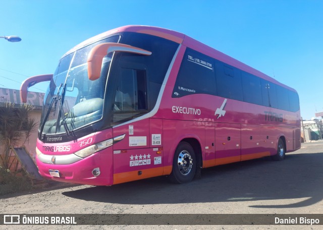 Translabos Fretamentos 750 na cidade de Nhandeara, São Paulo, Brasil, por Daniel Bispo. Número da foto: #11261468.