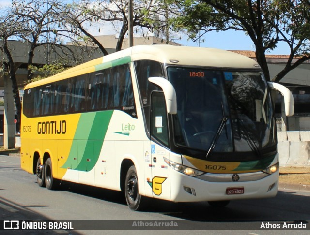 Empresa Gontijo de Transportes 16075 na cidade de Belo Horizonte, Minas Gerais, Brasil, por Athos Arruda. ID da foto: 11262424.