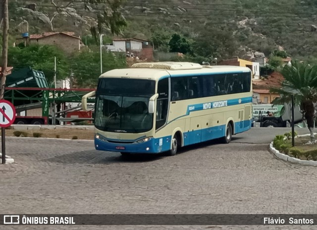 Viação Novo Horizonte 1033411 na cidade de Milagres, Bahia, Brasil, por Flávio  Santos. Número da foto: #11262267.
