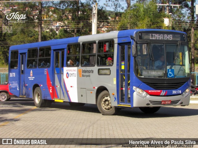 Empresa de Transportes Mairiporã 39.178 na cidade de Mairiporã, São Paulo, Brasil, por Henrique Alves de Paula Silva. Número da foto: #11261279.