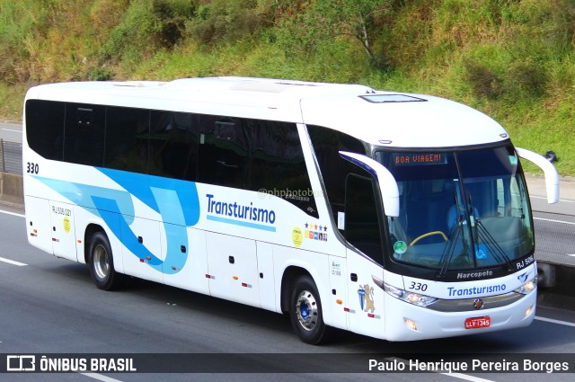 Transturismo Turismo e Fretamento 330 na cidade de Piraí, Rio de Janeiro, Brasil, por Paulo Henrique Pereira Borges. Número da foto: #11262175.
