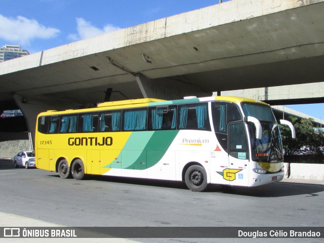 Empresa Gontijo de Transportes 17345 na cidade de Belo Horizonte, Minas Gerais, Brasil, por Douglas Célio Brandao. ID da foto: 11265195.