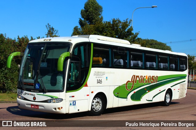 Viação Graciosa 146 na cidade de Curitiba, Paraná, Brasil, por Paulo Henrique Pereira Borges. Número da foto: #11264599.
