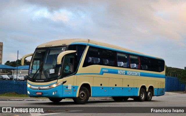 Viação Novo Horizonte 1030011 na cidade de São Paulo, São Paulo, Brasil, por Francisco Ivano. Número da foto: #11265785.