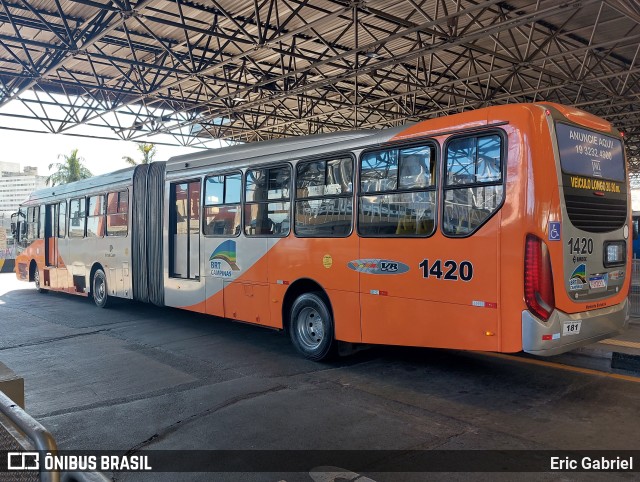 VB Transportes e Turismo 1420 na cidade de Campinas, São Paulo, Brasil, por Eric Gabriel. Número da foto: #11264414.