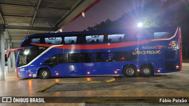 Viação Riodoce 772305 na cidade de Queluz, São Paulo, Brasil, por Fábio Paixão. ID da foto: 11264877.