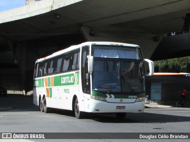 Empresa Gontijo de Transportes 21210 na cidade de Belo Horizonte, Minas Gerais, Brasil, por Douglas Célio Brandao. ID da foto: 11265172.