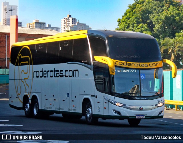 RodeRotas - Rotas de Viação do Triângulo 2204 na cidade de Piracicaba, São Paulo, Brasil, por Tadeu Vasconcelos. ID da foto: 11263148.