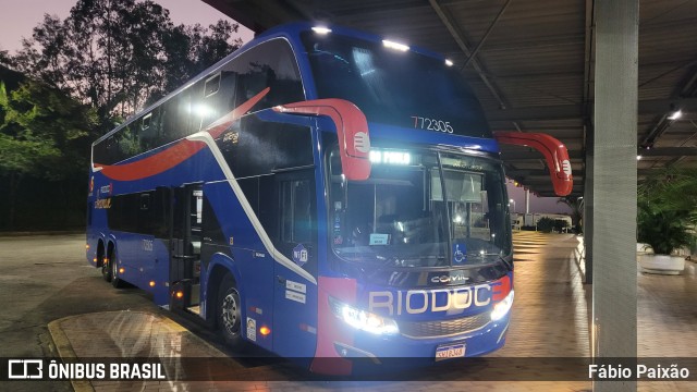 Viação Riodoce 772305 na cidade de Queluz, São Paulo, Brasil, por Fábio Paixão. ID da foto: 11264863.