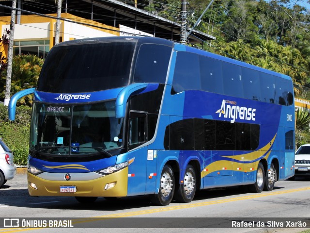 Expresso Angrense 3000 na cidade de Petrópolis, Rio de Janeiro, Brasil, por Rafael da Silva Xarão. ID da foto: 11265627.