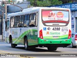 Viação Piracicabana Santos 4280 na cidade de Santos, São Paulo, Brasil, por Guilherme Estevan. Número da foto: #:id.
