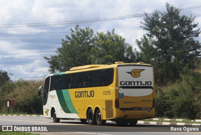 Empresa Gontijo de Transportes 17275 na cidade de Vitória da Conquista, Bahia, Brasil, por Rava Ogawa. ID da foto: 11323867.