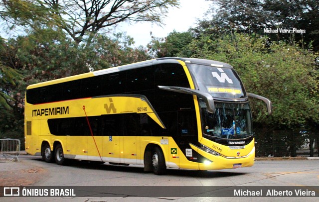 Viação Nova Itapemirim 50146 na cidade de São Paulo, São Paulo, Brasil, por Michael  Alberto Vieira. Número da foto: #11324629.