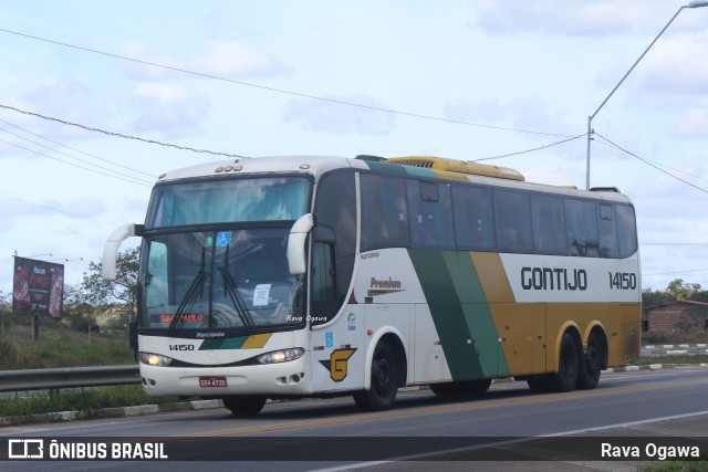 Empresa Gontijo de Transportes 14150 na cidade de Vitória da Conquista, Bahia, Brasil, por Rava Ogawa. ID da foto: 11323143.