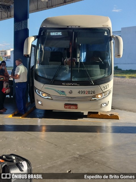 Viação Pernambucana Transporte e Turismo 327 na cidade de Petrolina, Pernambuco, Brasil, por Espedito de Brito Gomes. Número da foto: #11324366.