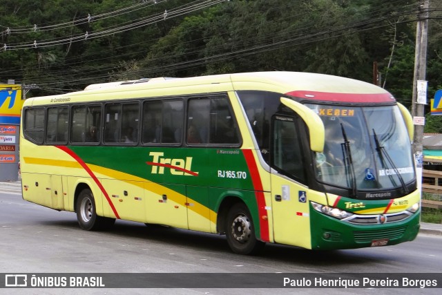 TREL - Transturismo Rei RJ 165.170 na cidade de Duque de Caxias, Rio de Janeiro, Brasil, por Paulo Henrique Pereira Borges. Número da foto: #11323991.