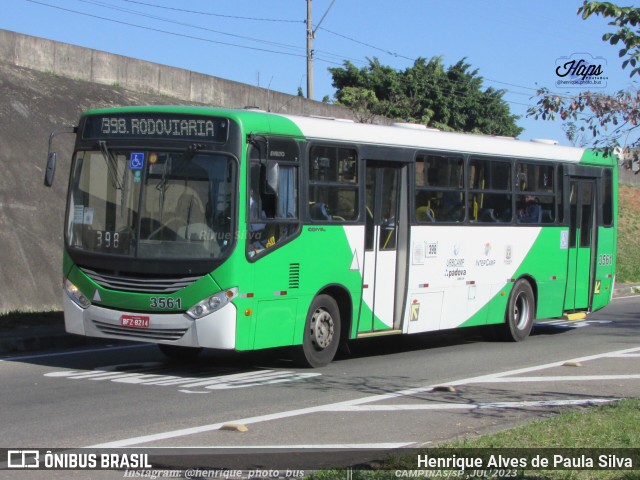Padova Coletivos 3561 na cidade de Campinas, São Paulo, Brasil, por Henrique Alves de Paula Silva. Número da foto: #11324687.