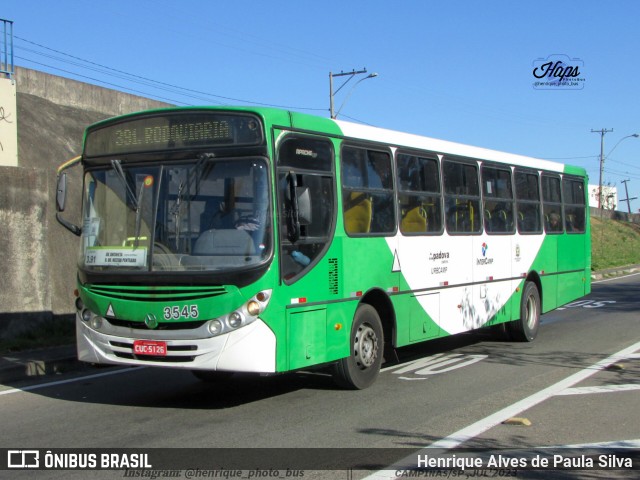 Padova Coletivos 3545 na cidade de Campinas, São Paulo, Brasil, por Henrique Alves de Paula Silva. Número da foto: #11324685.