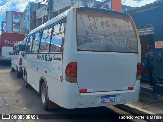 Bate Pé Velho Transportes DJP-1H11 na cidade de Vitória da Conquista, Bahia, Brasil, por Fabrício Portella Matos. ID da foto: 11323281.