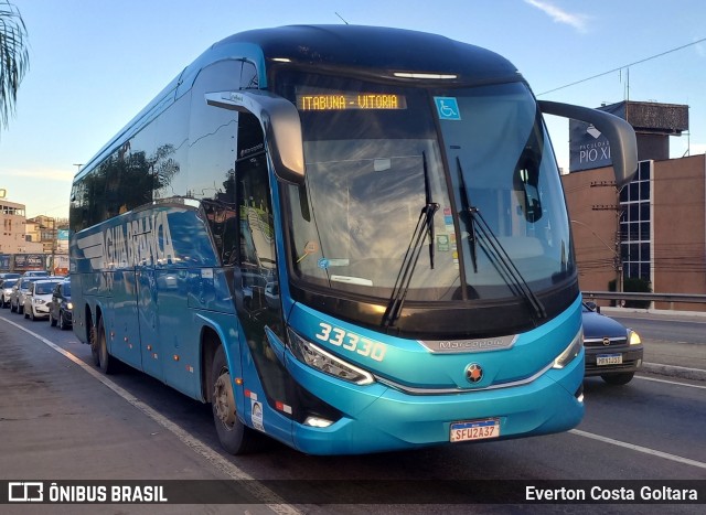 Viação Águia Branca 33330 na cidade de Cariacica, Espírito Santo, Brasil, por Everton Costa Goltara. ID da foto: 11322841.