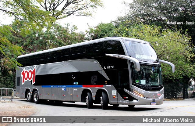 Auto Viação 1001 RJ 108.298 na cidade de São Paulo, São Paulo, Brasil, por Michael  Alberto Vieira. Número da foto: #11324649.