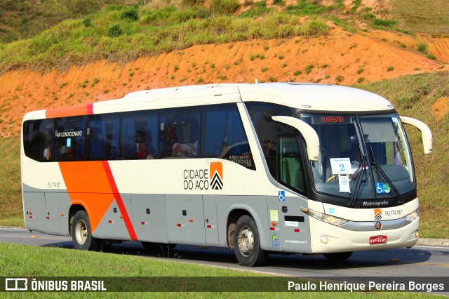 Viação Cidade do Aço RJ 174.187 na cidade de Aparecida, São Paulo, Brasil, por Paulo Henrique Pereira Borges. Número da foto: #11347509.