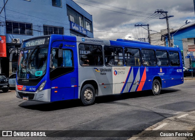 Radial Transporte Coletivo 41.742 na cidade de Itaquaquecetuba, São Paulo, Brasil, por Cauan Ferreira. ID da foto: 11346671.