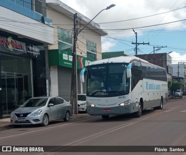 Emtram 3830 na cidade de Barra da Estiva, Bahia, Brasil, por Flávio  Santos. Número da foto: #11346810.