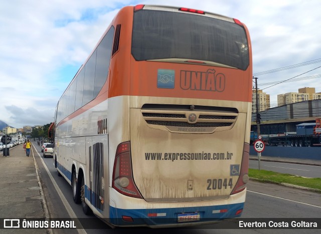 Expresso União 20044 na cidade de Cariacica, Espírito Santo, Brasil, por Everton Costa Goltara. Número da foto: #11348209.