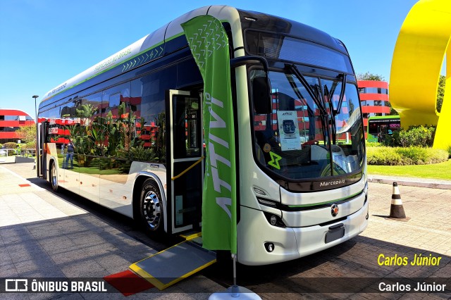 Marcopolo attivi padron low entry na cidade de Brasília, Distrito Federal, Brasil, por Carlos Júnior. ID da foto: 11345935.