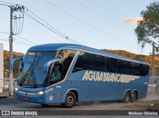 Viação Águia Branca 32710 na cidade de Juiz de Fora, Minas Gerais, Brasil, por Welison Oliveira. ID da foto: 11347922.