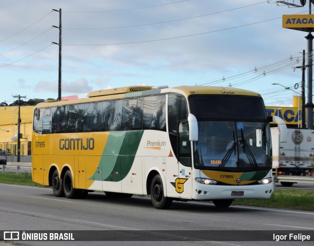 Empresa Gontijo de Transportes 17185 na cidade de Jaboatão dos Guararapes, Pernambuco, Brasil, por Igor Felipe. Número da foto: #11348212.