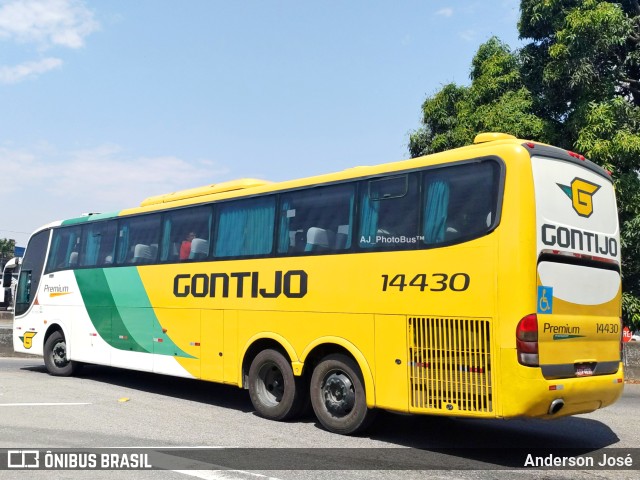 Empresa Gontijo de Transportes 14430 na cidade de Resende, Rio de Janeiro, Brasil, por Anderson José. ID da foto: 11347985.