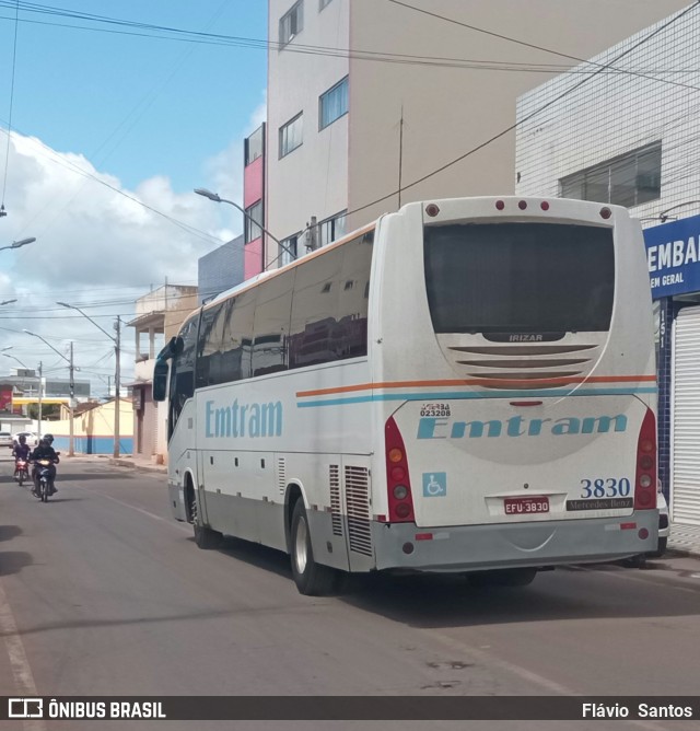 Emtram 3830 na cidade de Barra da Estiva, Bahia, Brasil, por Flávio  Santos. Número da foto: #11346811.
