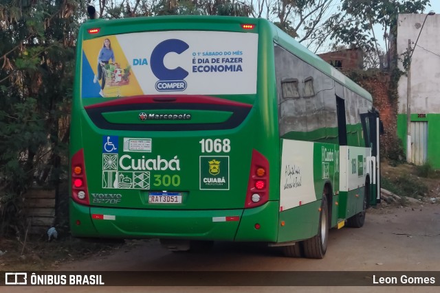 Viação Paraense Cuiabá Transportes 1068 na cidade de Cuiabá, Mato Grosso, Brasil, por Leon Gomes. Número da foto: #11347193.